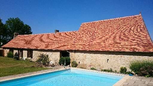maison avec toiture neuve