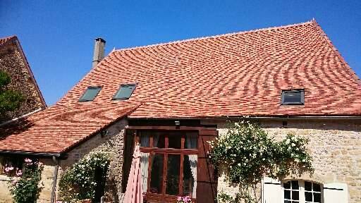 maison avec toiture neuve