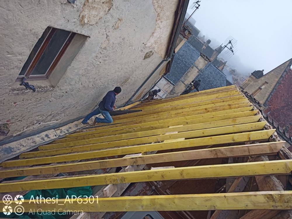 construction d'une charpente