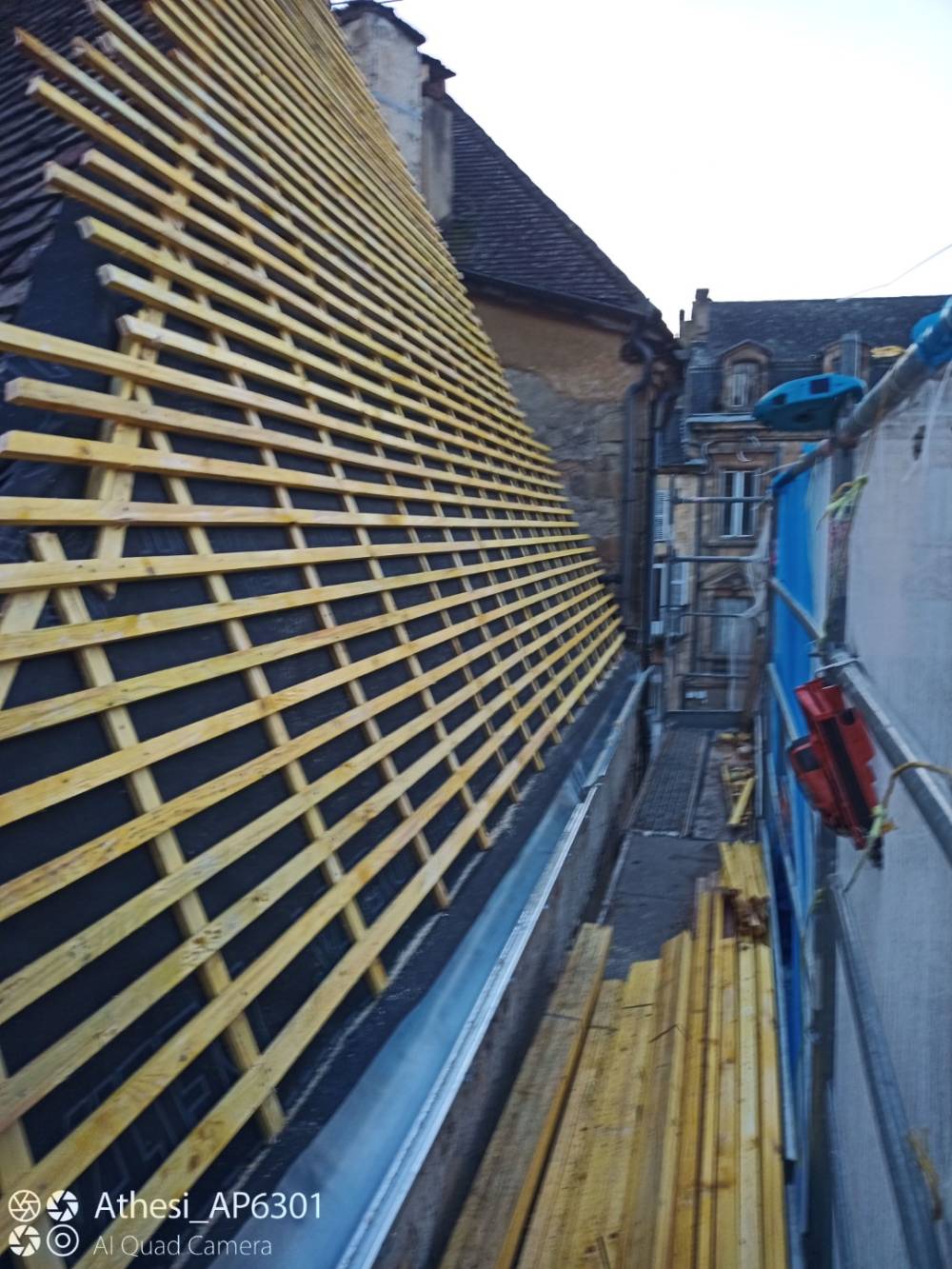 construction d'une charpente
