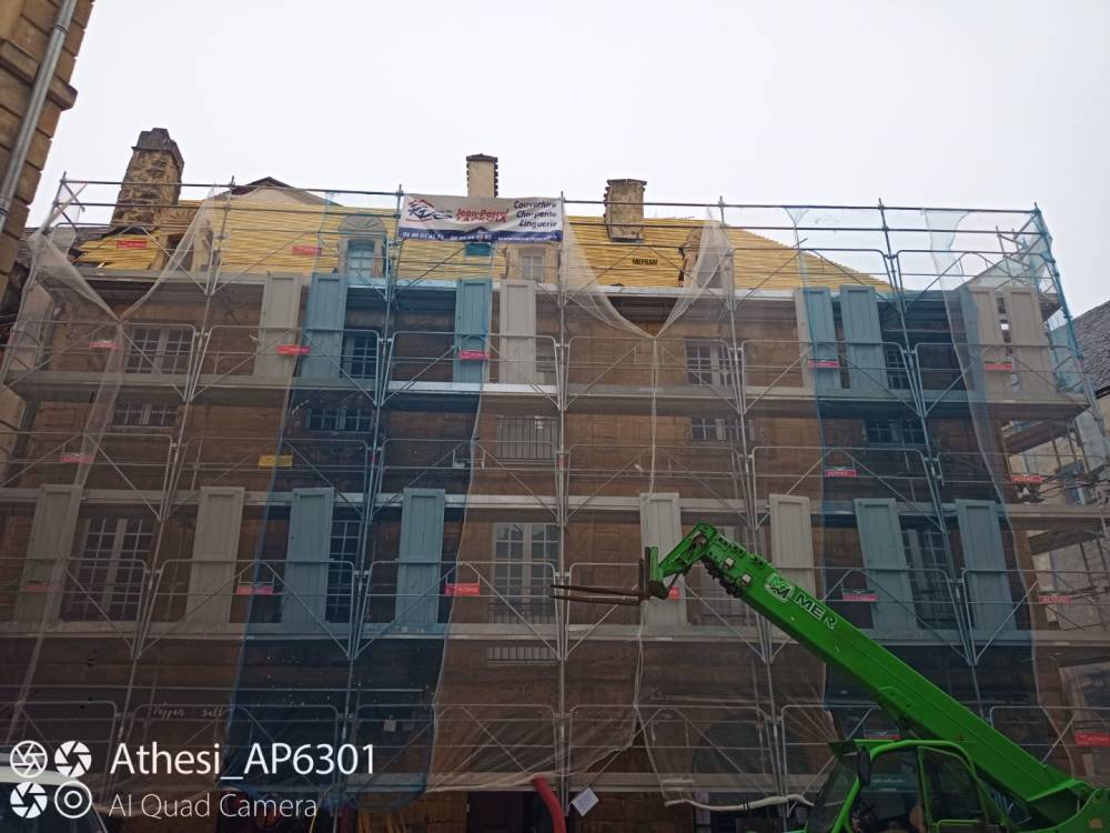 rénovation d'un charpente
