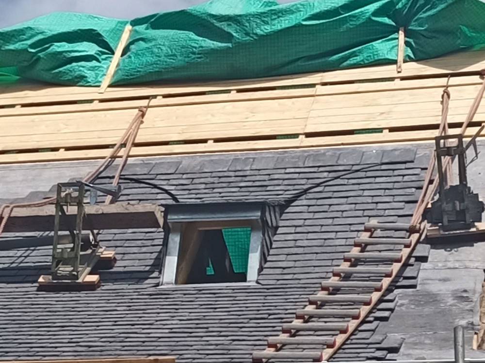 rénovation d'un toit